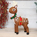 christmas deer plush