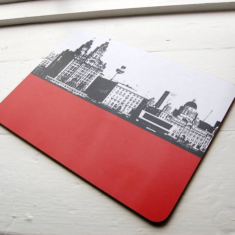 liverpool table mats set by the art rooms