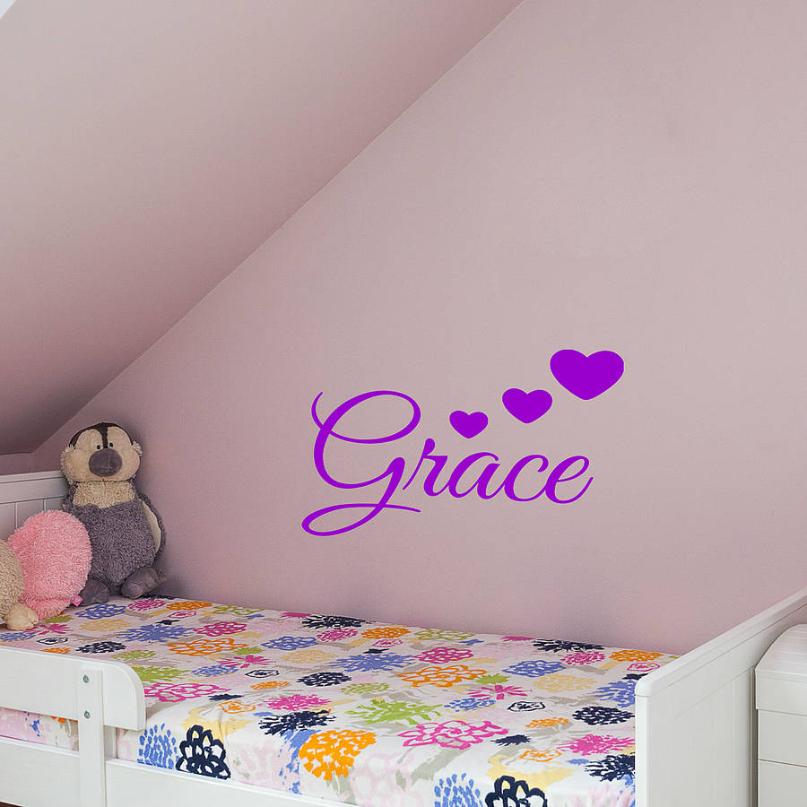 a great choice of kids name wall stickers by wall art quotes & designs