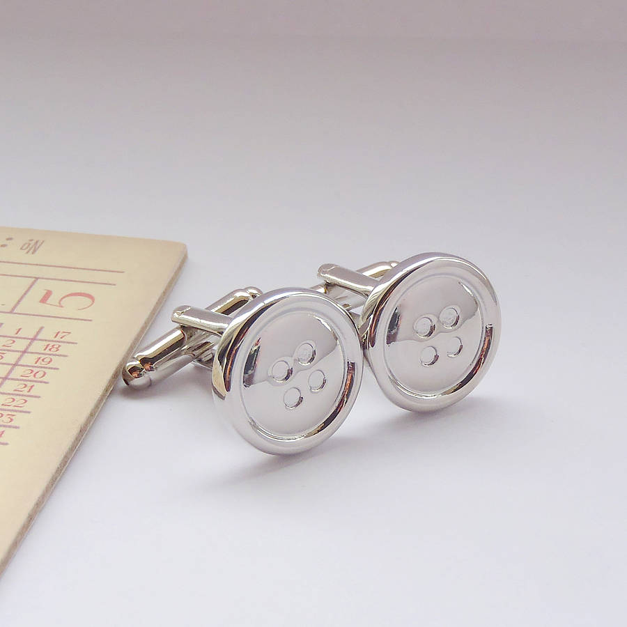 button cufflinks by evy designs