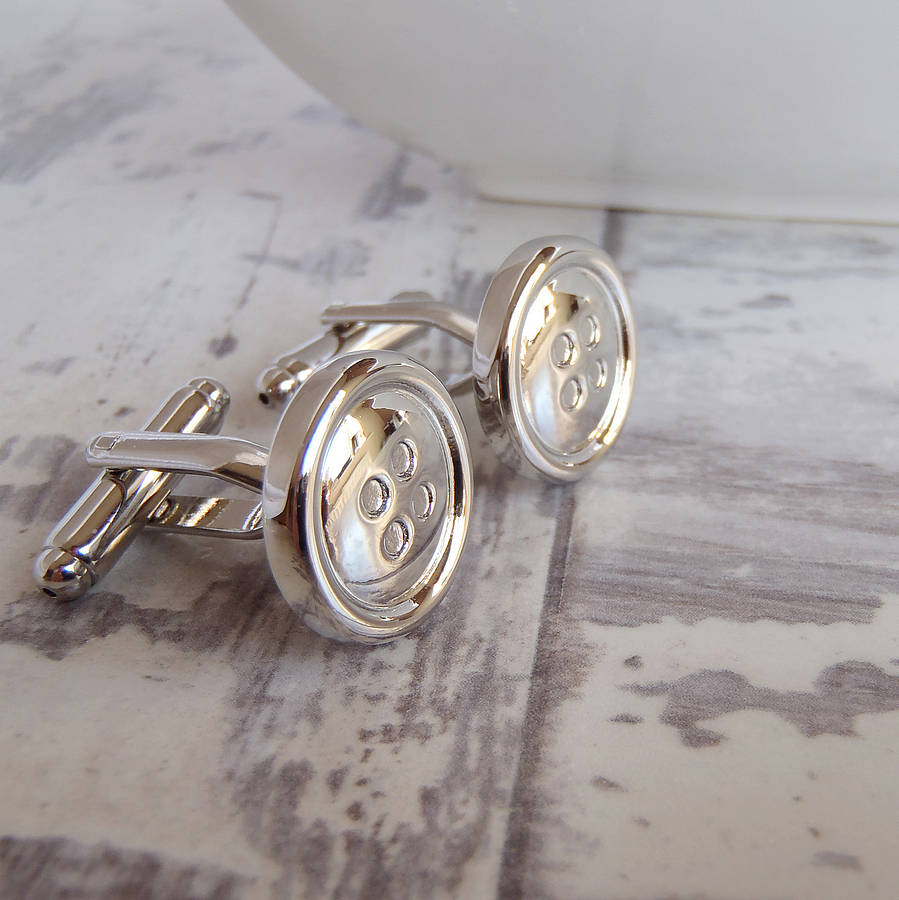 button cufflinks by evy designs