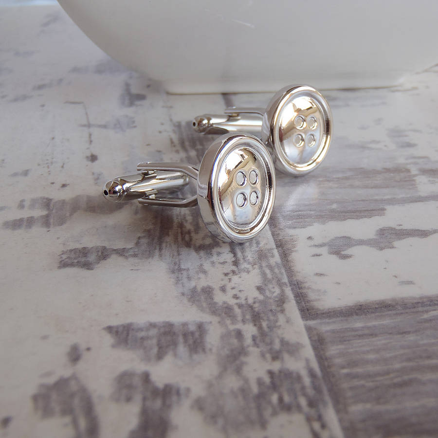 button cufflinks by evy designs