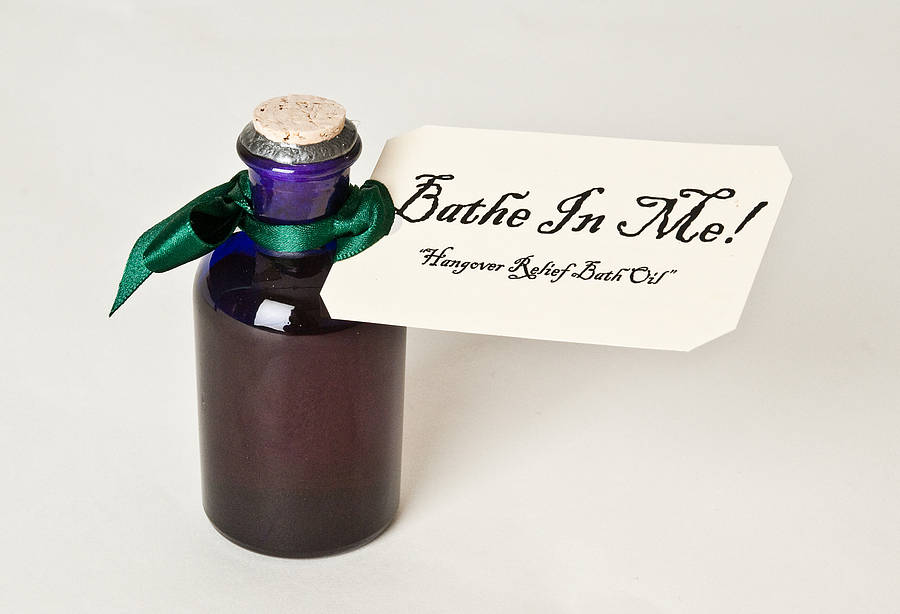 hangover relief bath oil by apply me