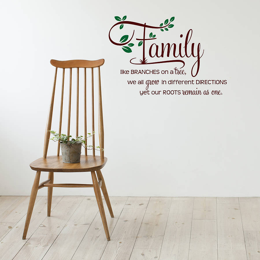 Family Like Branches On A Tree Quote Author / Family. Like branches on