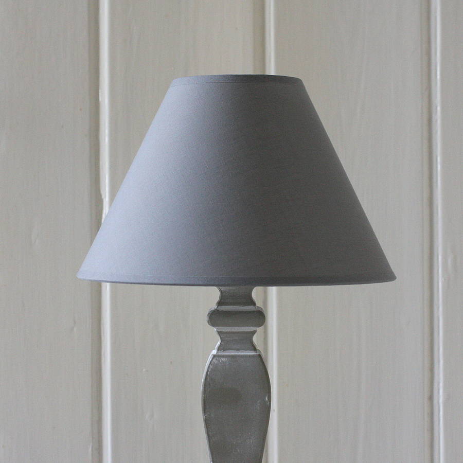 gustavian grey table lamp by magpie living | notonthehighstreet.com