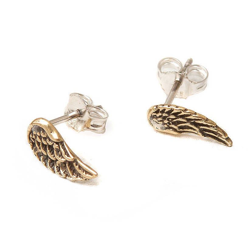 wing earrings by silver service jewellery | notonthehighstreet.com