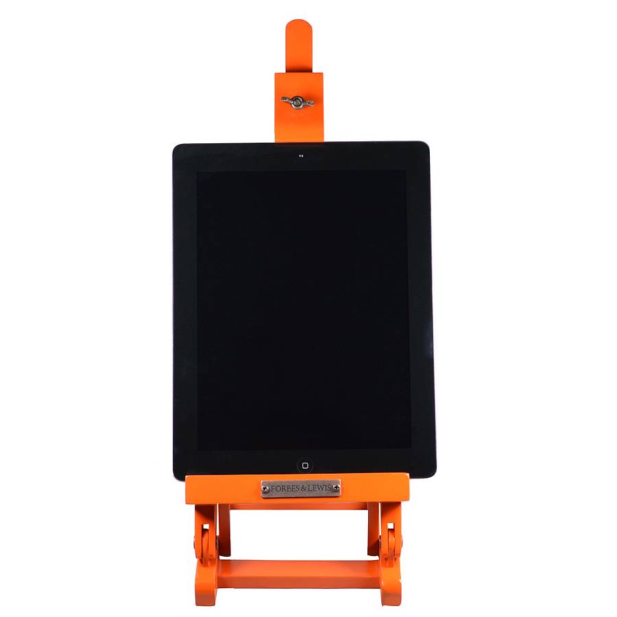wooden ipad easel by forbes & lewis