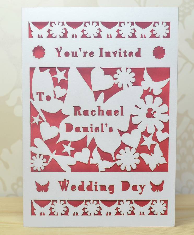 Butterfly Laser Cut Wedding Invitations: A Guide to Elegance and Enchantment