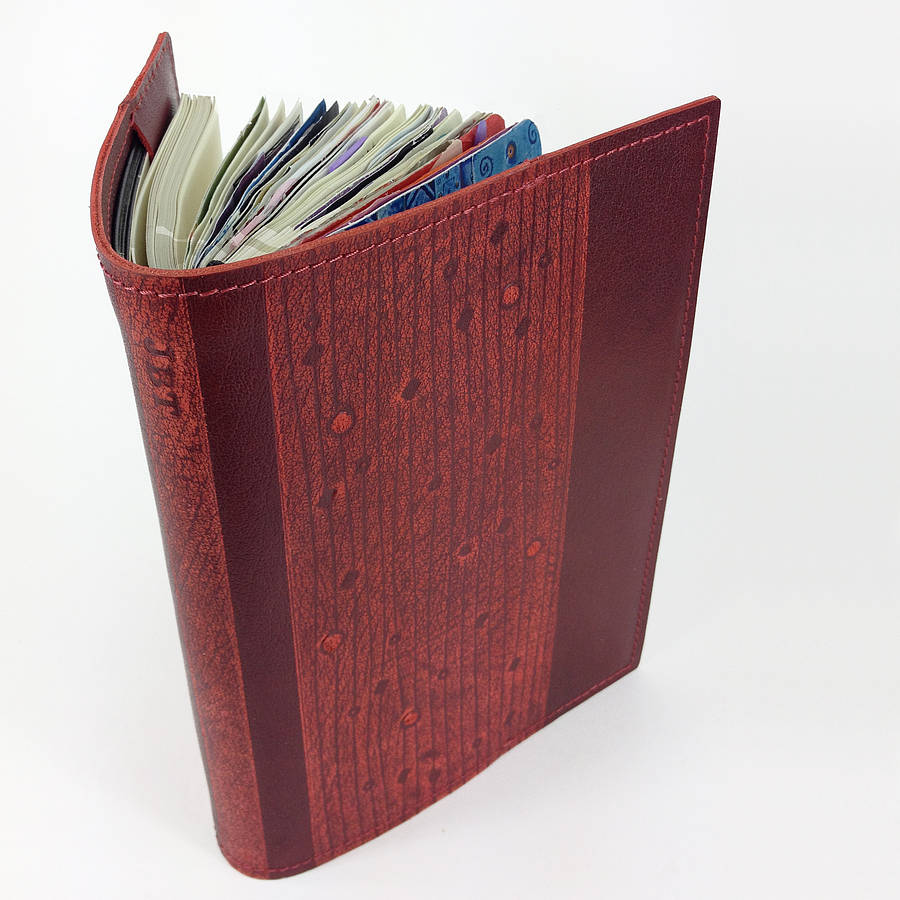 leather book/journal cover by john todd