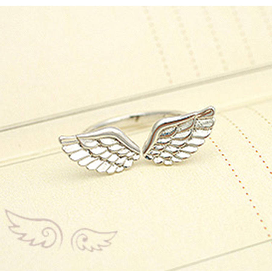 wing ring by junk jewels