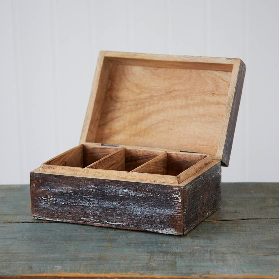 antique effect mango wooden box by paper high ...
