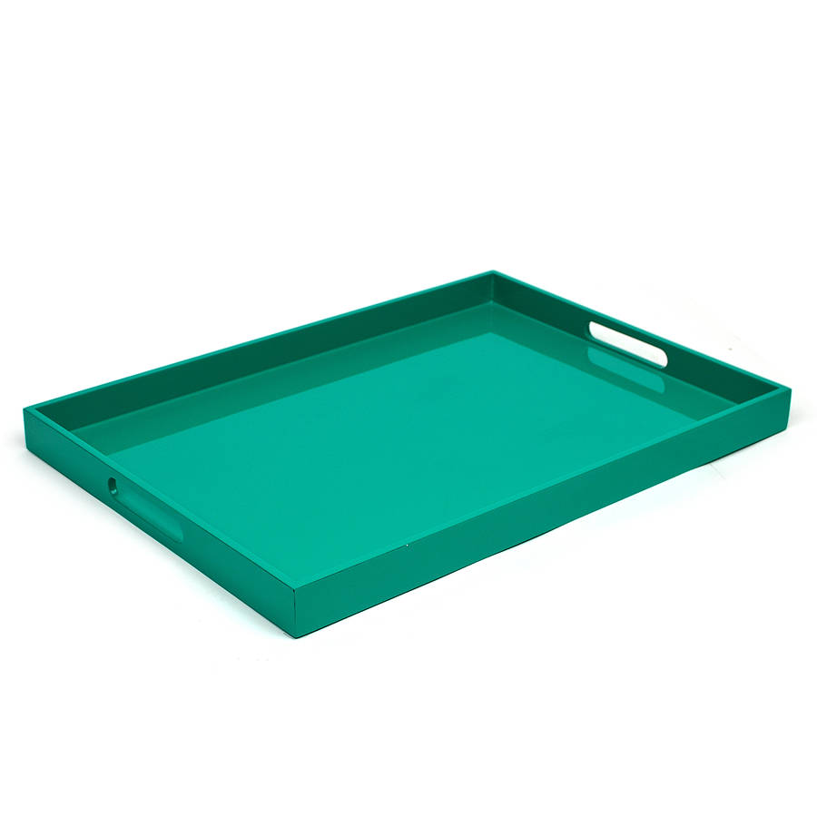 lacquer serving tray by nom living