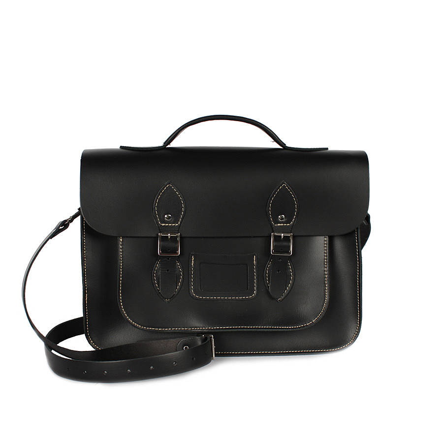 small leather briefcases