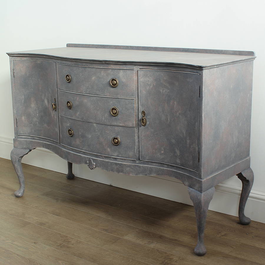 charles handpainted vintage sideboard by ruby rhino