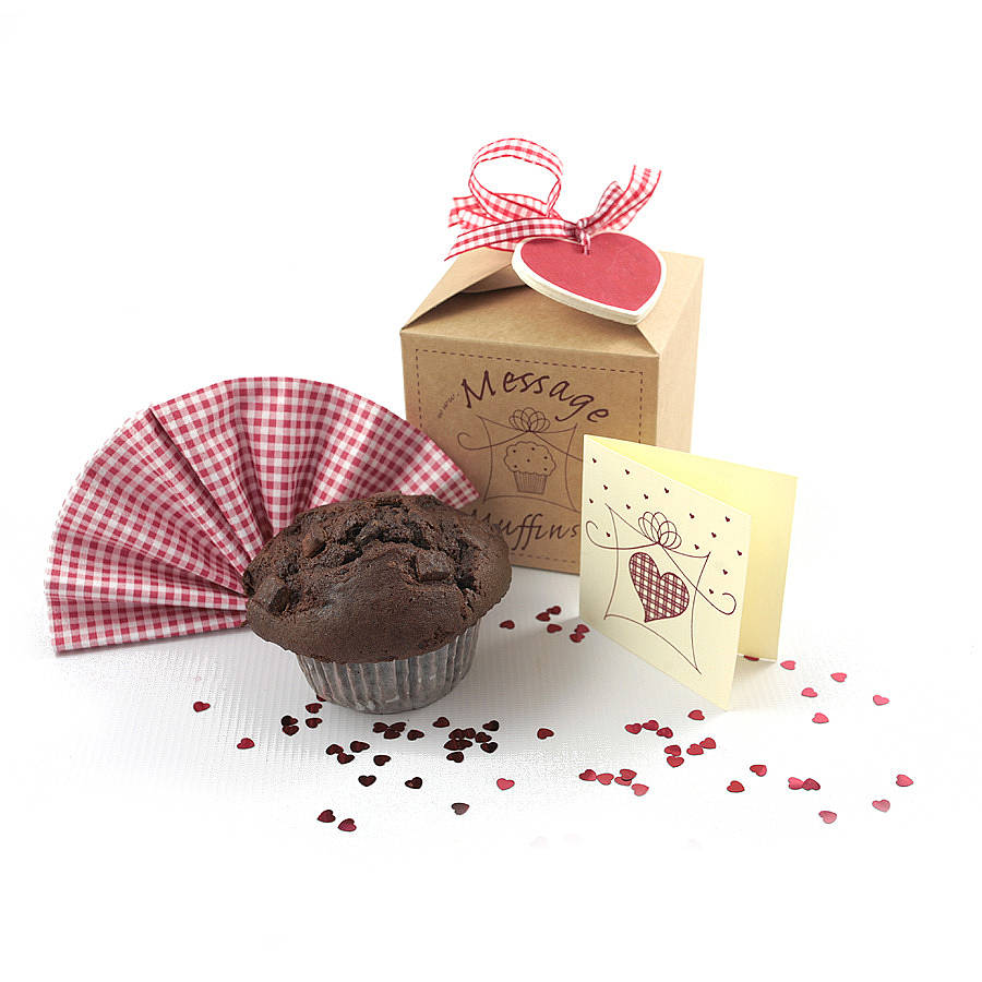 special gift boxed muffin by message muffins