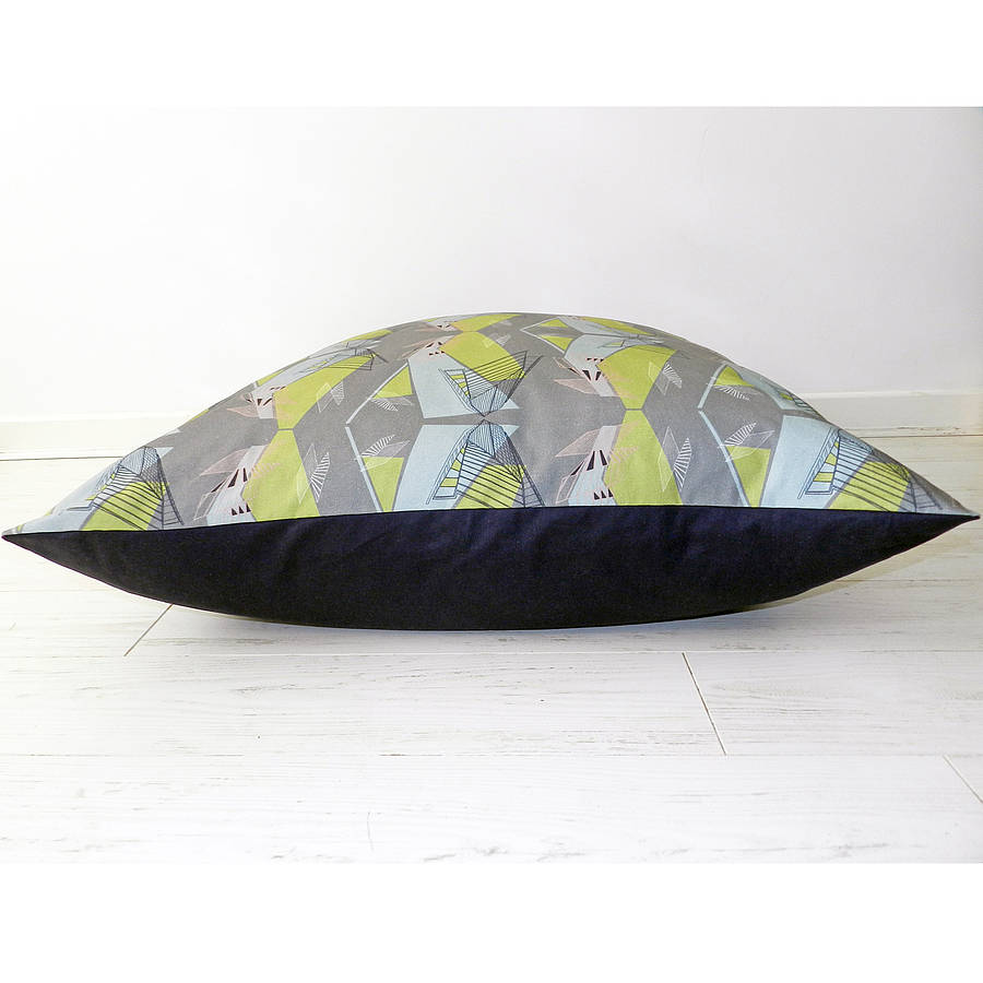 architecture extra large floor cushion by annabel perrin