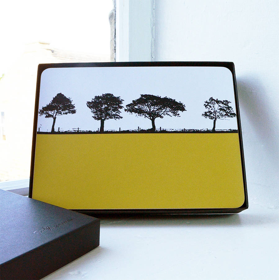 new london table mats set by the art rooms