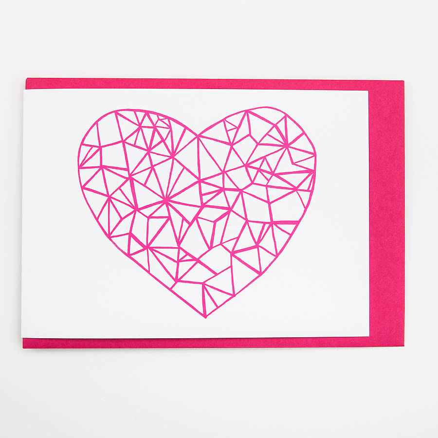 'heart' card by alison hardcastle | notonthehighstreet.com