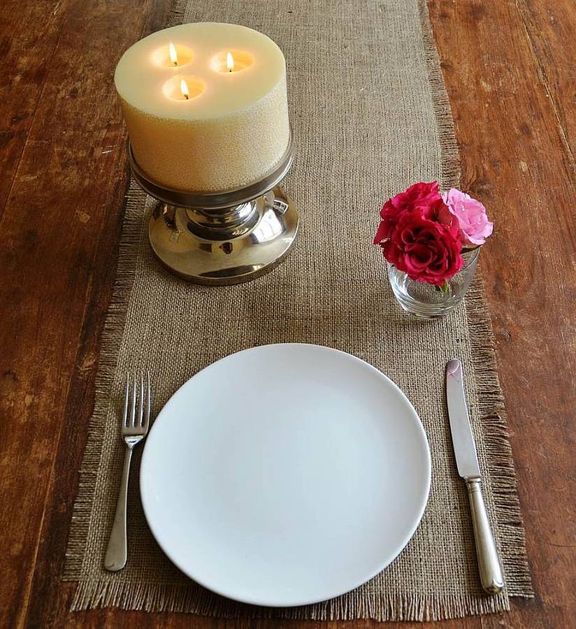 NUMBER table HESSIAN & runners 250cm > TABLE BLUEBELLS TABLE RUNNER  length BUNTING > homepage