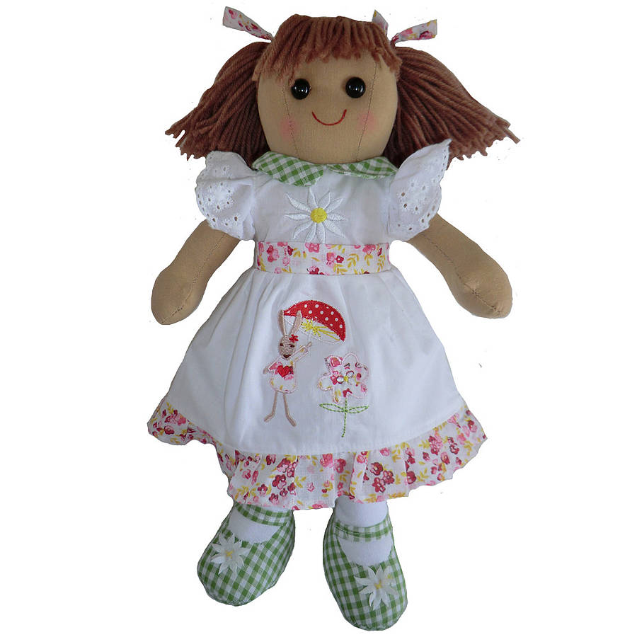 Mother And Daughter Springtime Rag Doll By Little Ella James