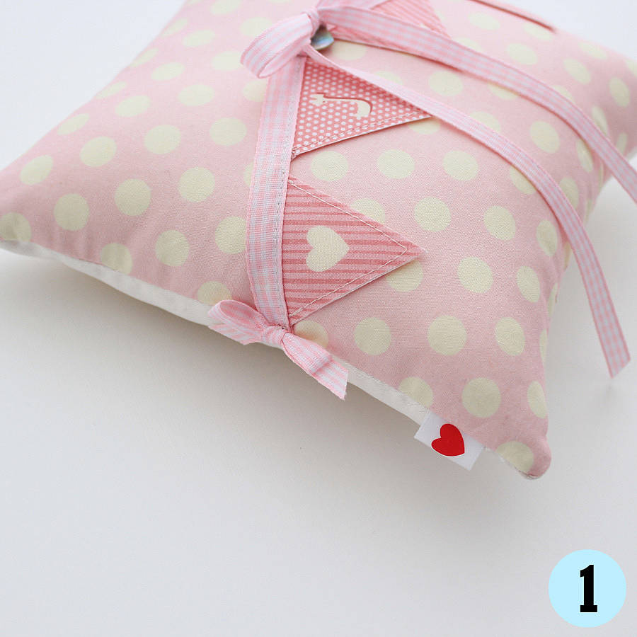 Wedding ring cushion next day delivery