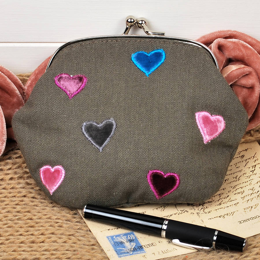 shein heart purse