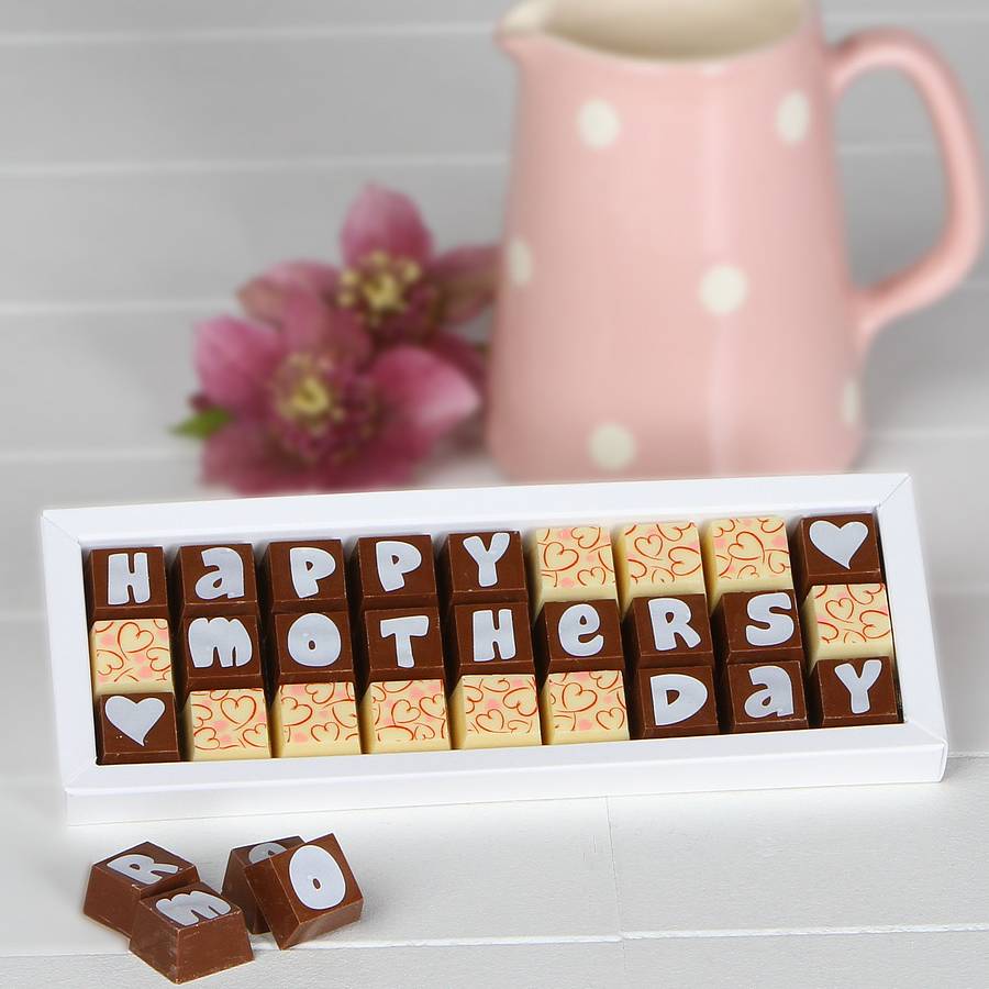 Mothers Day Chocolates
 happy mothers day chocolates by chocolate by cocoapod chocolate