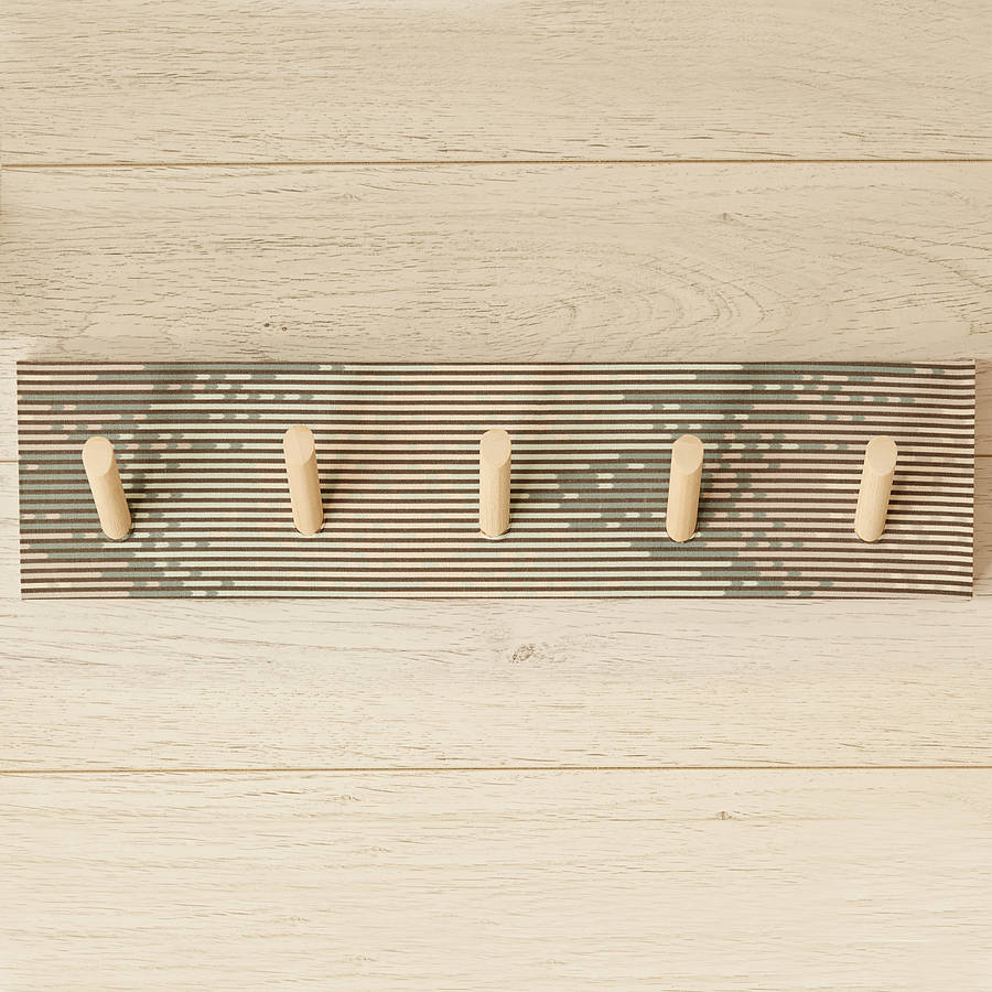 wooden peg coat hooks by deja ooh