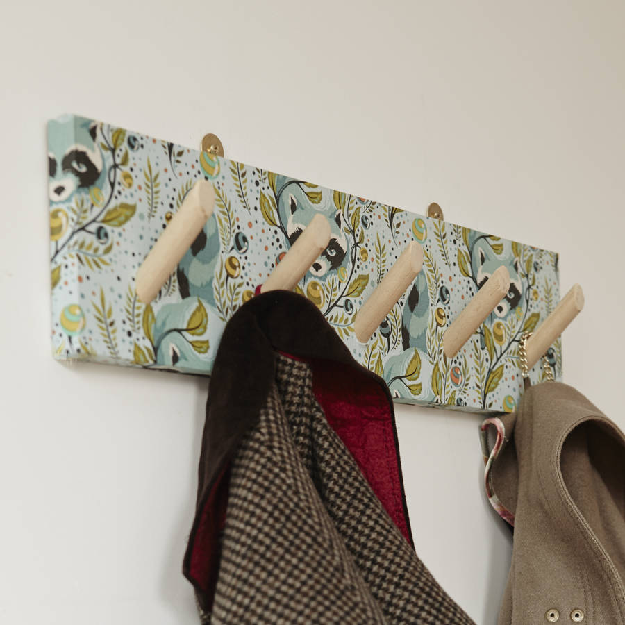 wooden peg coat hooks by deja ooh