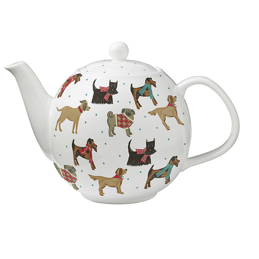 hound dog teapot by ulster weavers