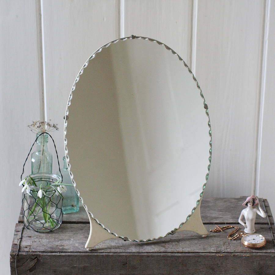 vintage dressing table mirror by magpie living