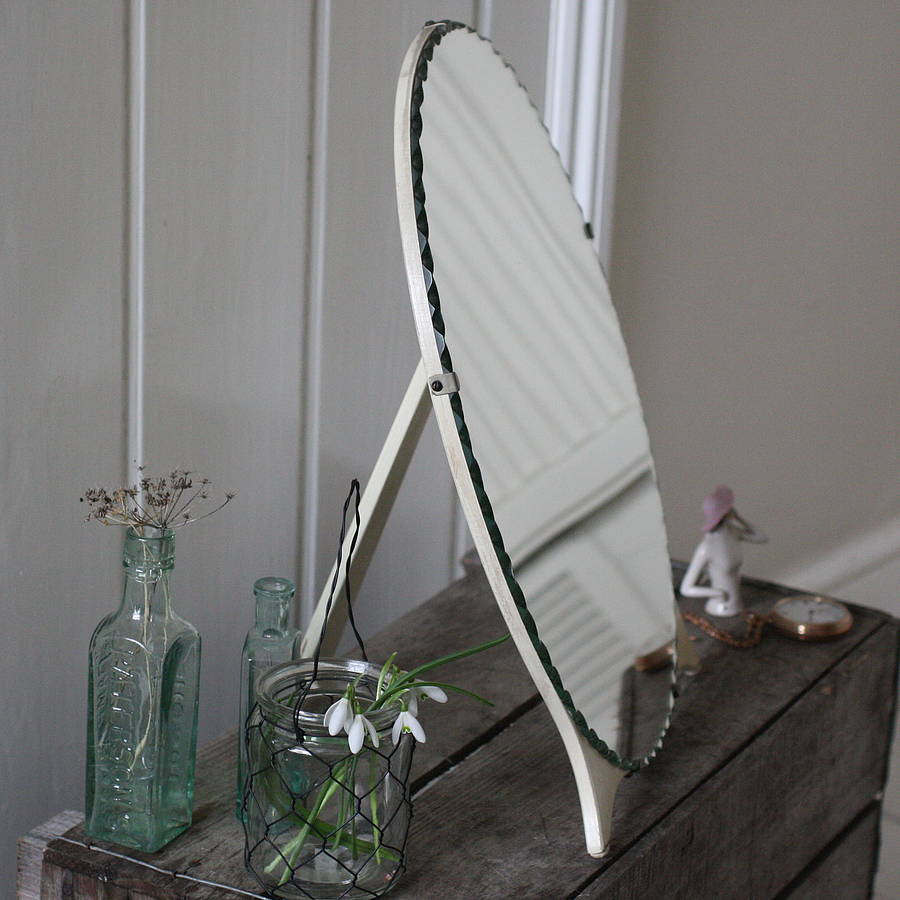 vintage dressing table mirror by magpie living