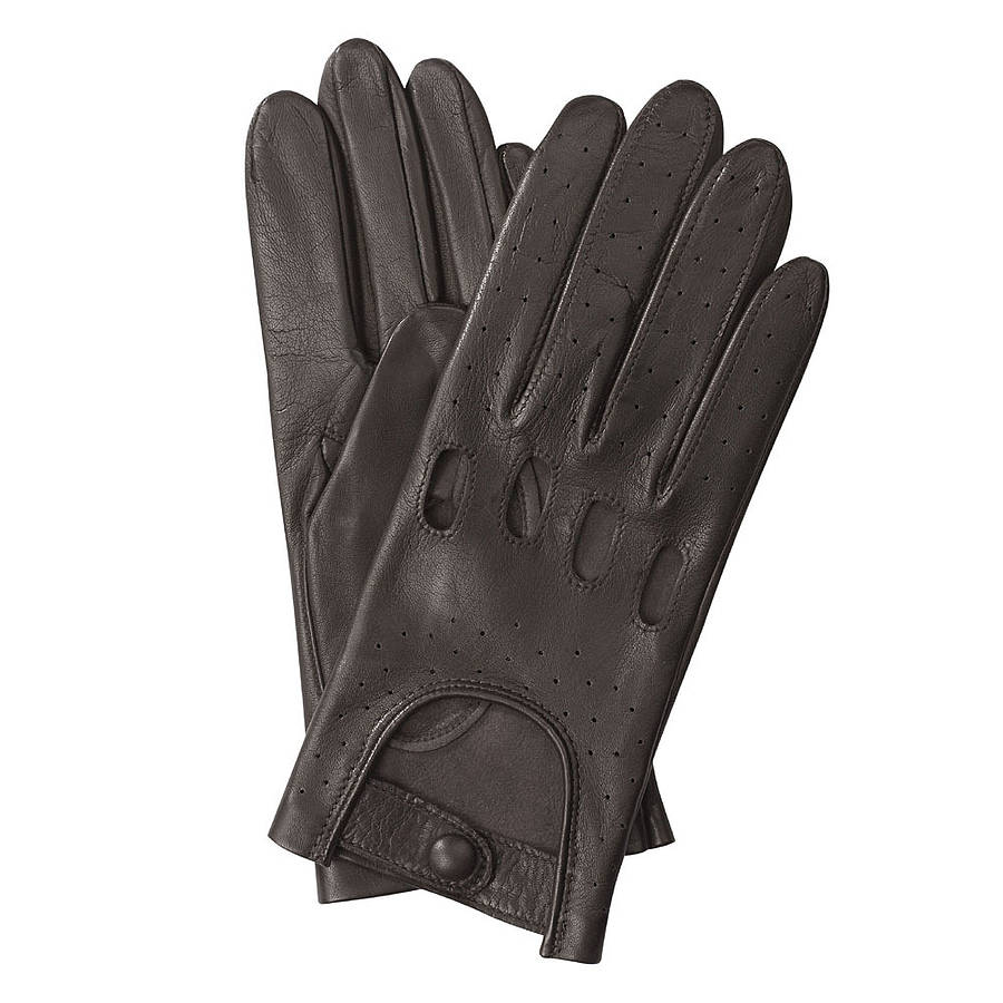 nina. women's classic leather driving gloves by gloves