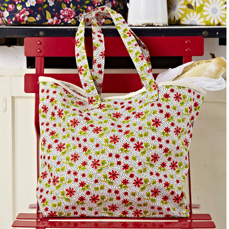 maisie oil cloth shoulder bag by ulster weavers