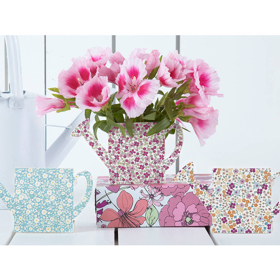 watering can vase by rocket and fox