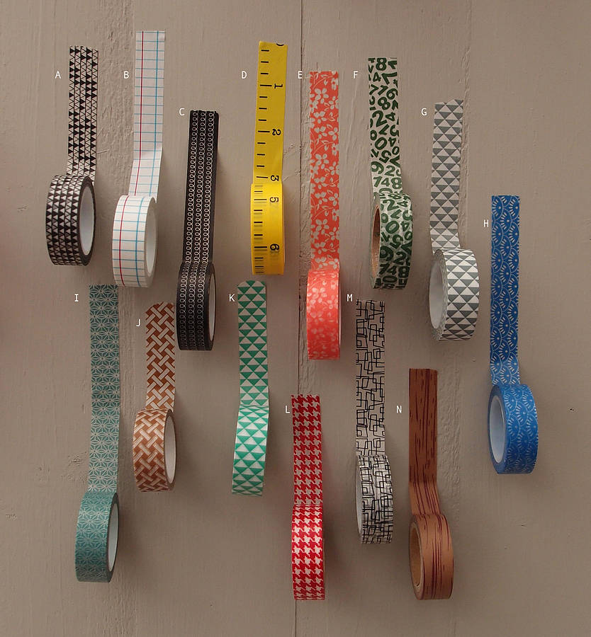 washi pattern design masking tape by petra boase ltd
