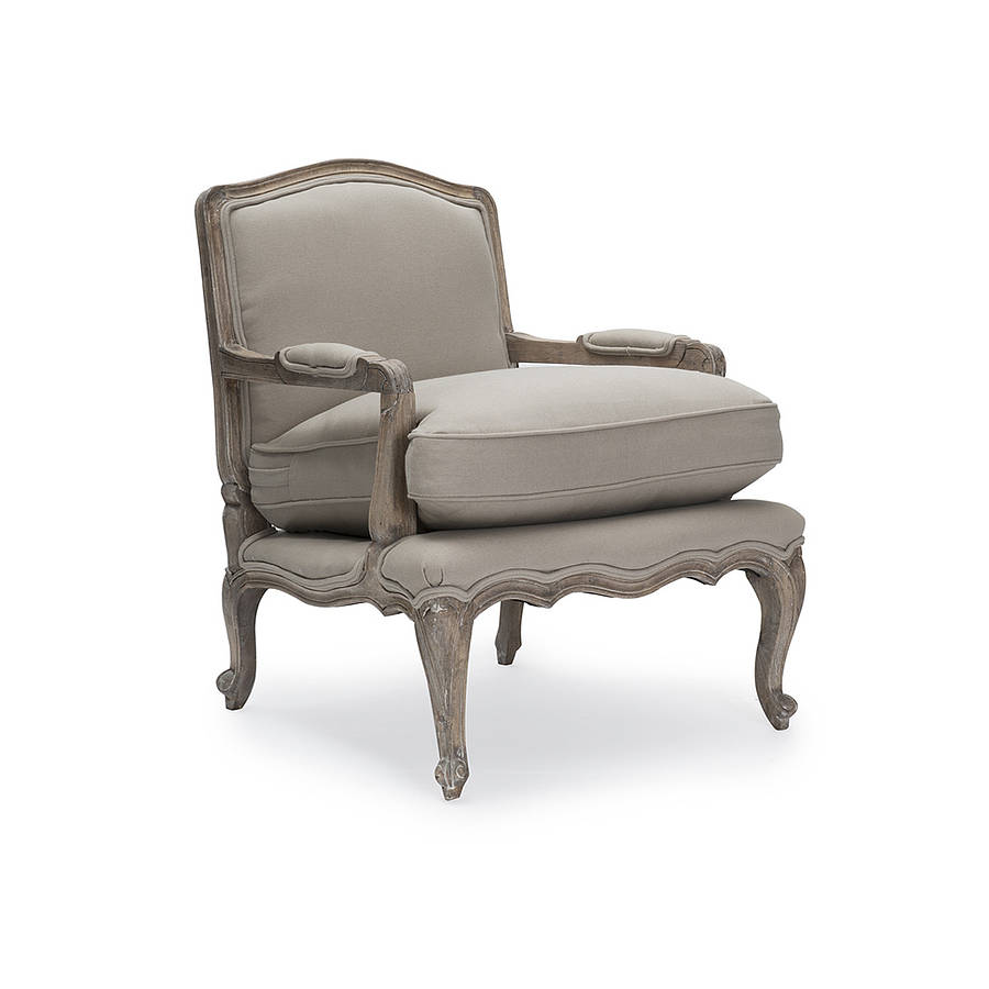 rochelle putty french armchair by within home