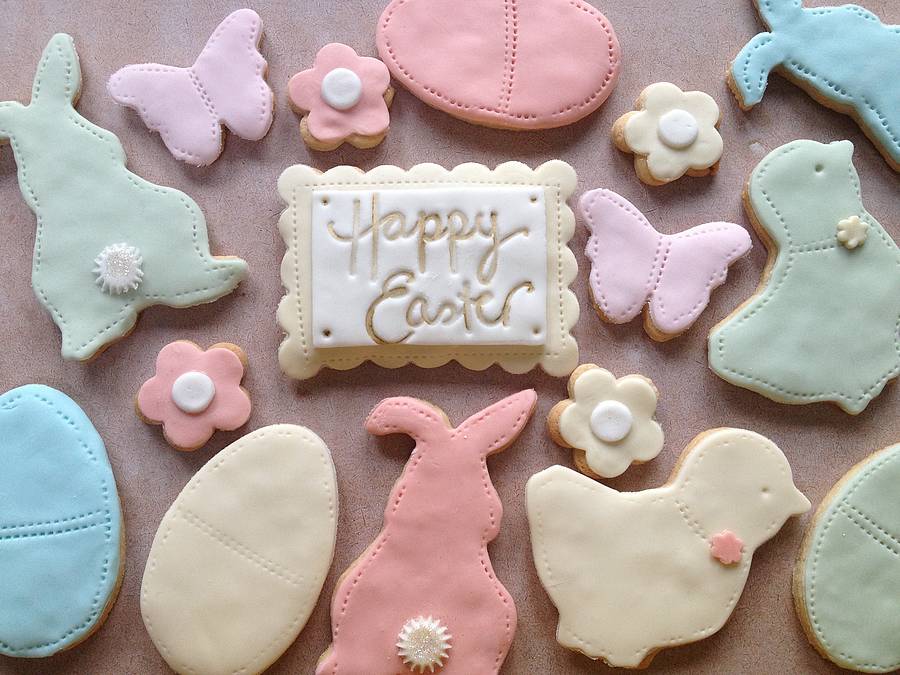 easter cookie gift box by nila holden cookies & biscuits
