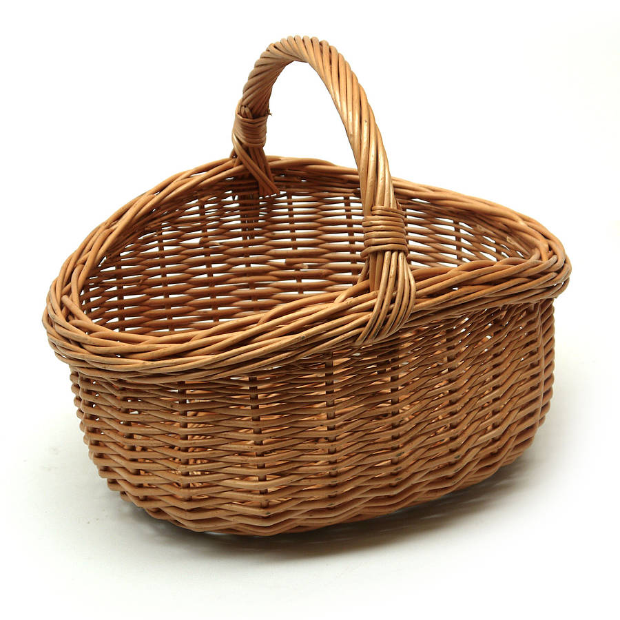 wicker carry basket by prestige wicker ...

