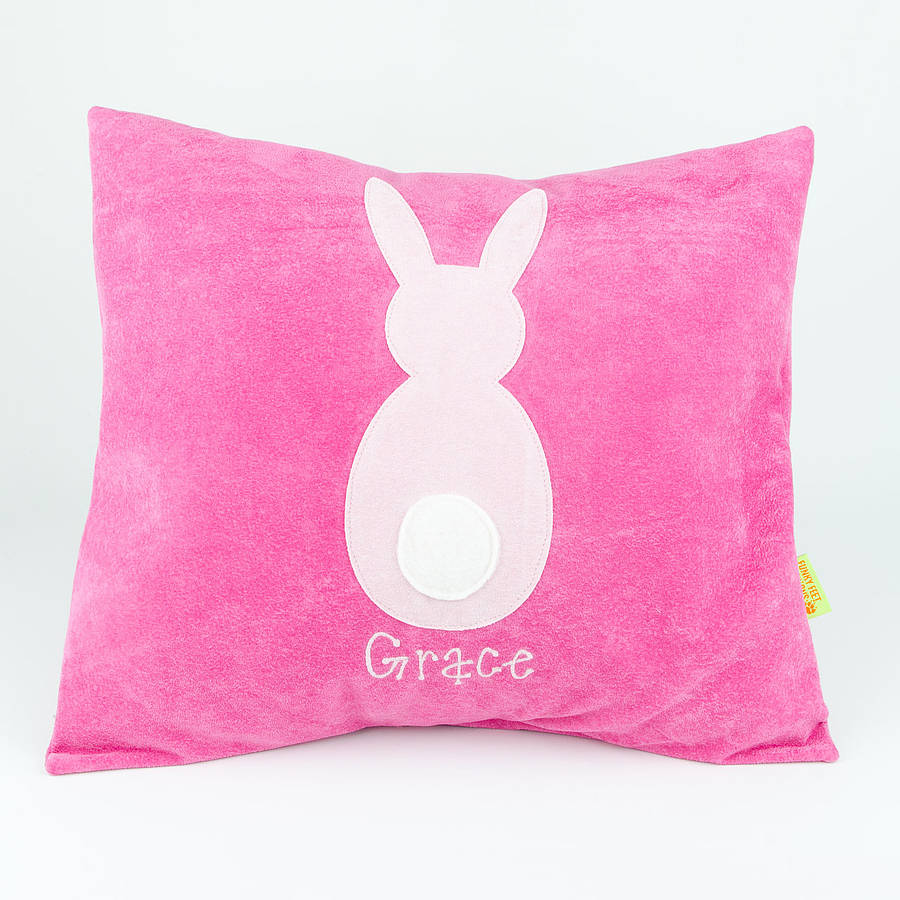 bunny shaped cushion