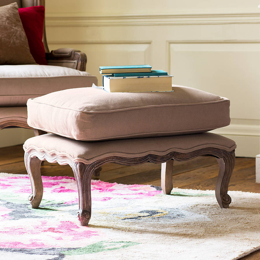 filou french footstool by within home | notonthehighstreet.com