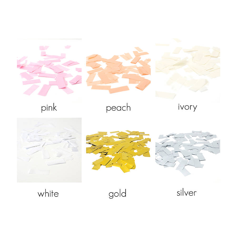 confetti paper bags kit by peach blossom