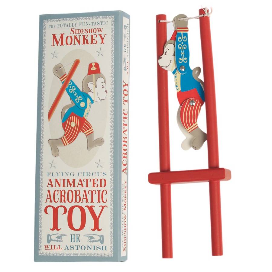 monkey trapeze toy