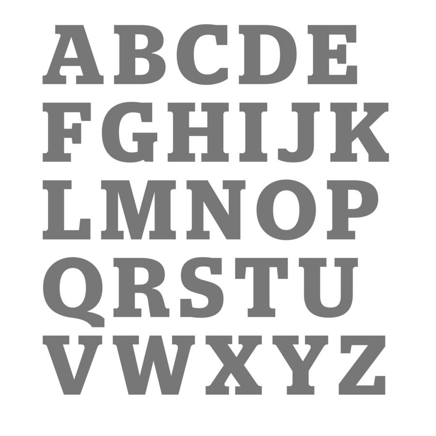 Alphabet Sticker To Printable