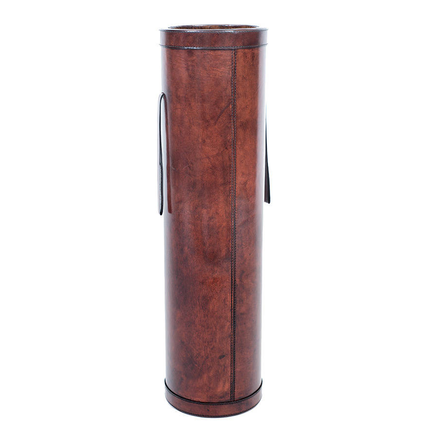 leather stick stand by ginger rose