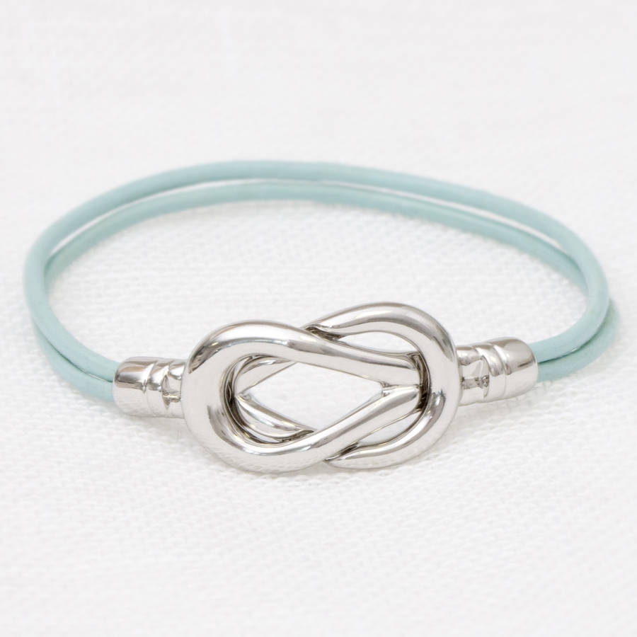 infinity knot personalised bracelet by bloom boutique