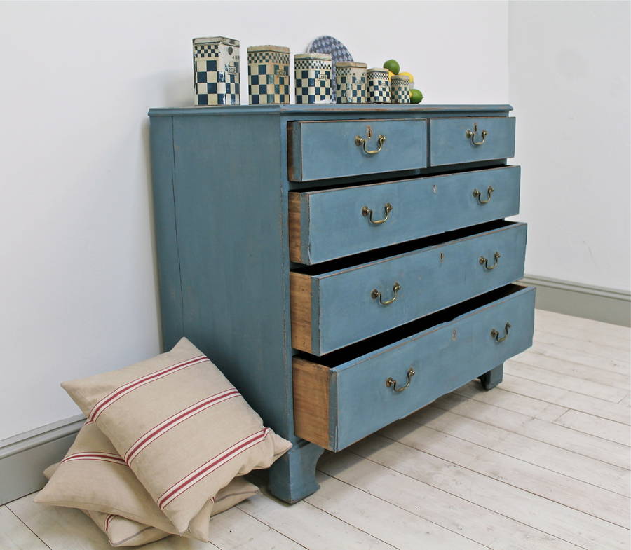 heavily distressed oak chest of drawers by distressed but not