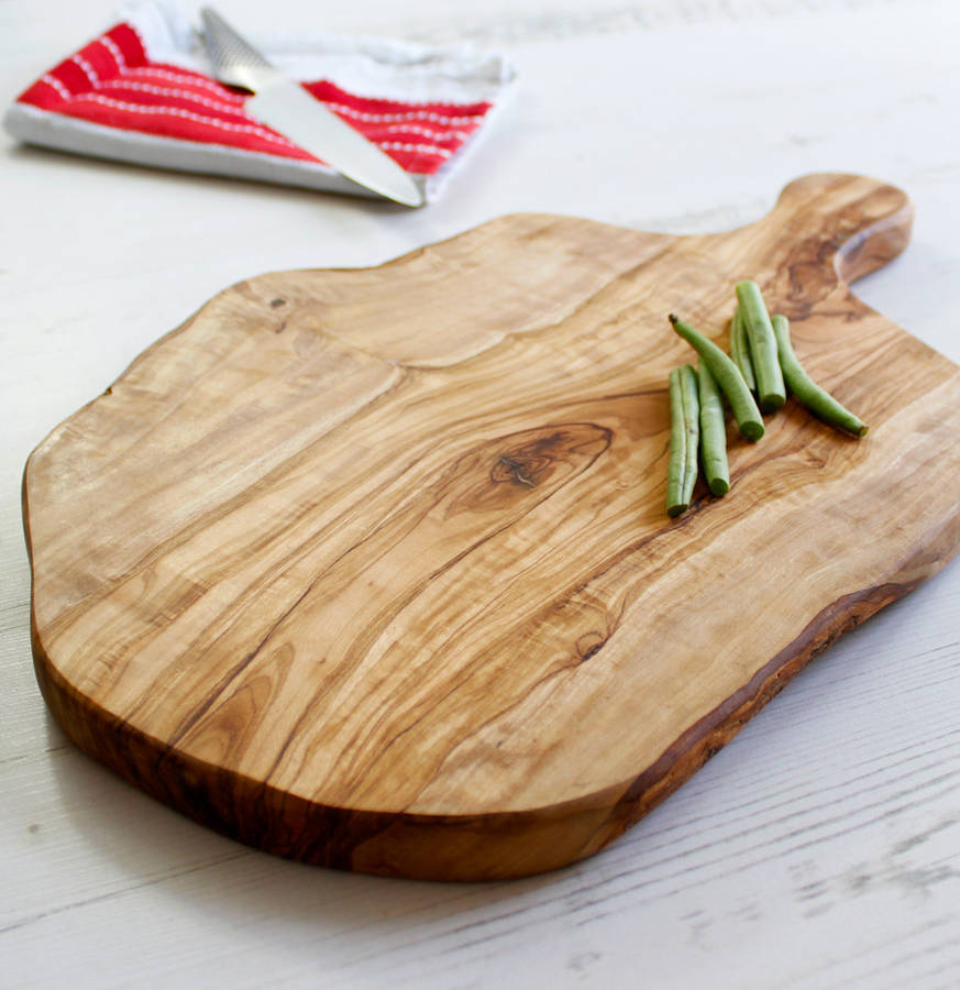 rustic wooden 40cm chopping board by the rustic dish