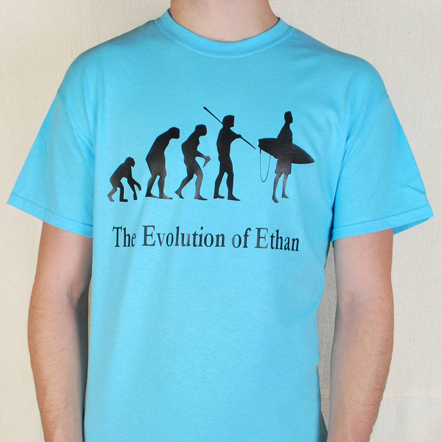 evolution t shirt go back