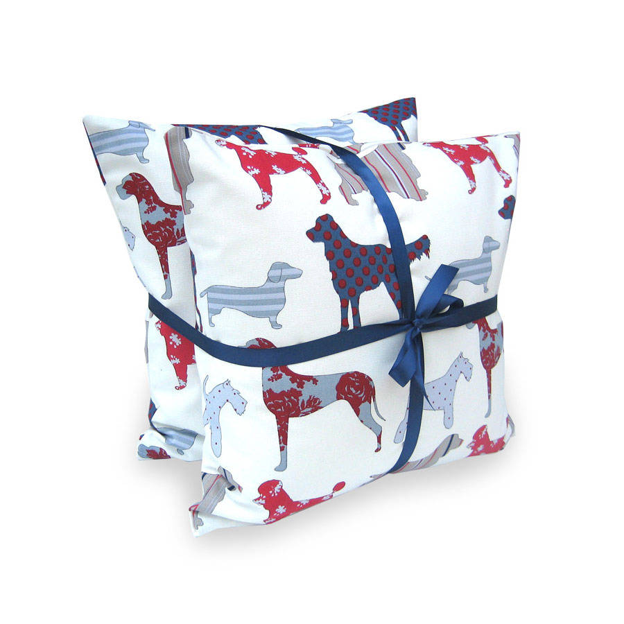 dog memorial cushions